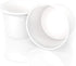 Sheriffdrink 4 oz Frozen Frozen Pack 50 Ice Cream Paper Cups Yogurt Cup White Dessert Bowls Dessert Supplies