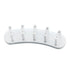 KADS Nail Practice Stand Set + 100pcs Practice Nail Tips, Nail Training Holder for Salon Manicure Beauty Tools