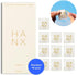 hanx (Pack 10) Condoms | Ultra-Thin, Natural Latex with Silicone Lubricant | Paraben & Spermicide-Free |