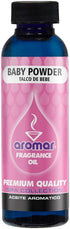 AROMAR Premium Fragrance Oil, Pack of 3 Baby Powder 2oz. Bottles