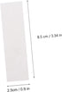Bamboo Paper Towels, Reusable Paper Towels, 4 Boxes, Absorbent Cleaning Paper, White Rectangle