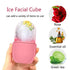 Ice Roller for Face and Eye, Facial Beauty Ice Roller Skin Care Tools for Gua Sha Massage (Pink)