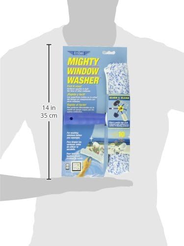 Ettore Mighty Window Washer, 10-Inch, 50010