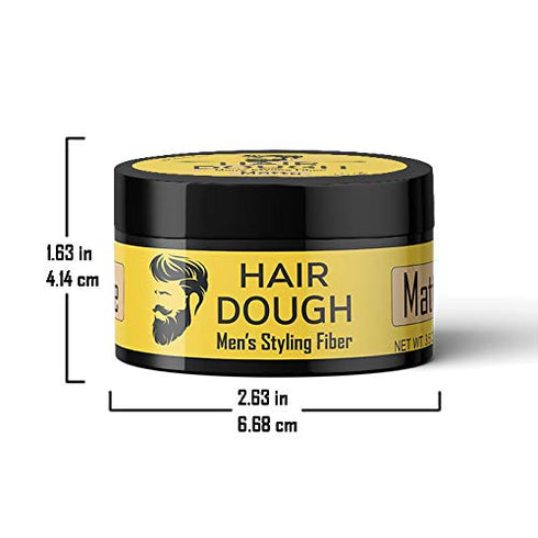 Styling Clay For Men, Molding Hair Wax Paste Quiff, Strong Hold Matte Finish Without The Shine