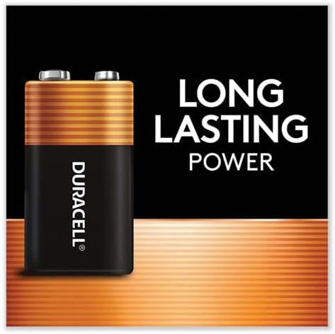 CopperTop Alkaline Batteries, 9V, 4/PK by DURACELL
