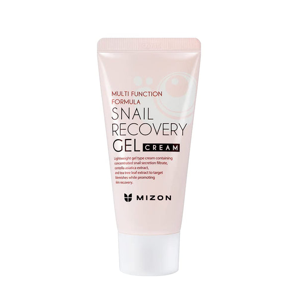 MIZON Snail Recovery Gel Cream, Fragrance-Free, Paraben-Free, Moisture and Wrinkle Care (45ml 1.52 fl. oz)