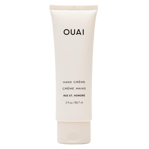 OUAI Hand Cream - Thick, Creamy Balm with Coconut Oil, Murumuru Butter, Shea Butter, Hydrating Moisturizer (3 Oz)