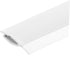 Dustpan Edge Replacement, 4pcs Dustpan Parts Insert Strips, Rubber Component for Dustpan Lip Repair