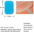 50 Pcs/25 Packs Replacement Gel Sheet Pads for Abdominal Muscle Trainer, Accessory for Toning Belt
