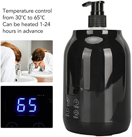 Zooke Massage Oil Warmer Bottle Professional Electric Lotion Digital Heater for SPA, LED Automatic Oil Warmer Heated