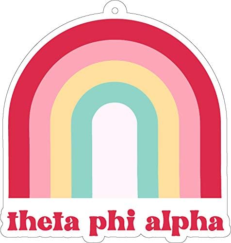 Theta Phi Alpha Rainbow Air Freshener - 2/Pack, Flowers & Sunshine Scent