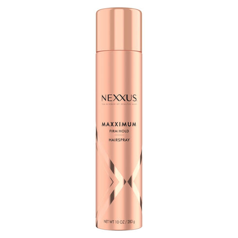 Nexxus Maximum Hold Finishing Hair Spray, Control Hairspray for Women Hair Styling, Pink, 10 oz