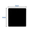 Dental Soft Splint, 5 Sheets 3 mm Dental Lab Thermoforming Material for Vacuum Forming Machine (Square, Black)