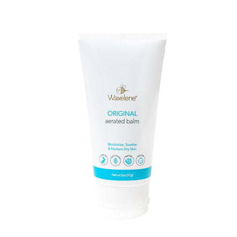 Waxelene Multipurpose Ointment Travel Tube, Organic Aerated Balm - Petroleum Jelly Alternative for Eczema, Dry Skin,