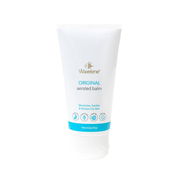 Waxelene Multipurpose Ointment Travel Tube, Organic Aerated Balm - Petroleum Jelly Alternative for Eczema, Dry Skin,