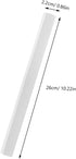 Dustpan Edge Replacement, 4pcs Dustpan Parts Insert Strips, Rubber Component for Dustpan Lip Repair