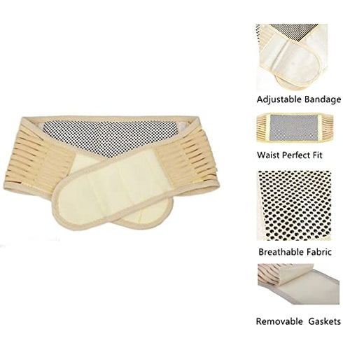 Men Women Back Brace, Breathable Waist Lumbar Support Belt for Sciatica, Herniated Disc, Back Pain Relief