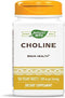 Nature's Way Choline 500 mg, 100 Tablets, Pack of 2 for Health Supplement