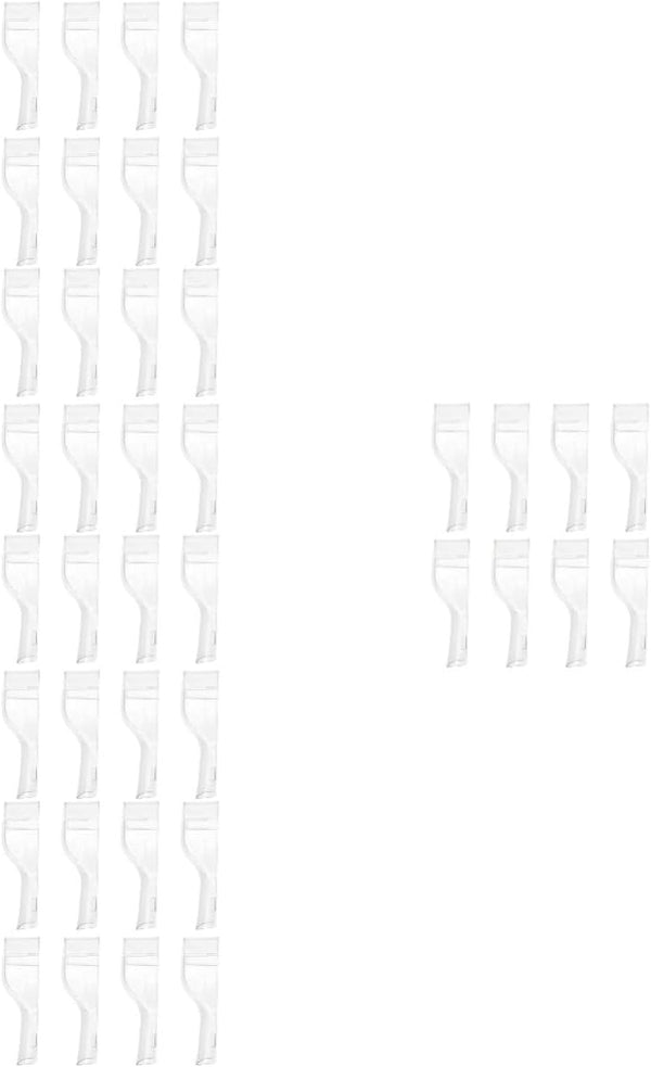 Ipetboom 40pcs Travel Toothbrush Protective Caps for Electric Toothbrush Easy to Clean for