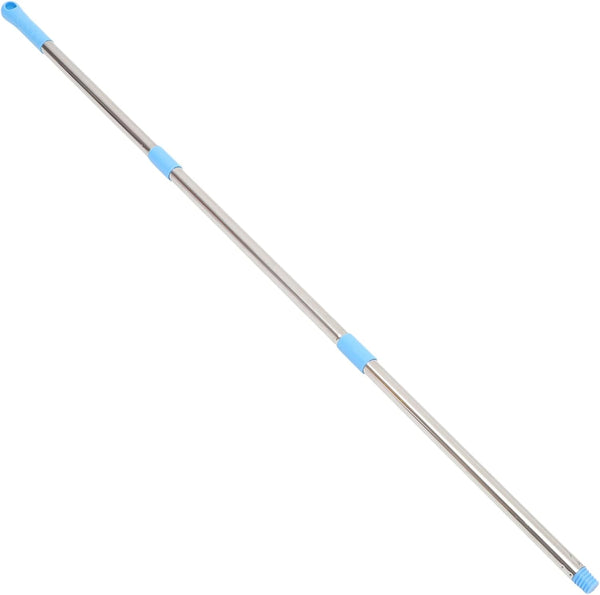 UKCOCO Mop Pole Handle Replacement, Extendable 360 Degrees Rotating Telescopic Broom Handle for Home Cleaning