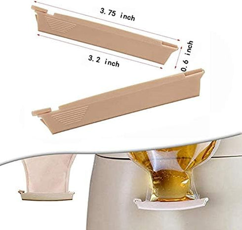 Medicals Drainable Pouch Clamp Colostomy Bag Clip - 2 Pcs