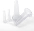 Jowxsx 4Pcs Transparent Massage Cupping Set Silicone Mini Facial Cups Face Massager Helper