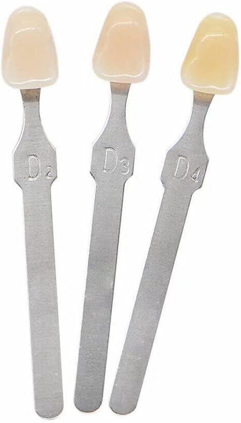 Dental Equipment Teeth Whitening Porcelain Classic 16-Color Shade Guide Model, 1PCS