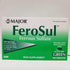 Major Ferosul - Ferrous Sulfate 325mg Tablets with 65mg Elemental Iron - Iron Supplement for Women & Men - 100 Tablets