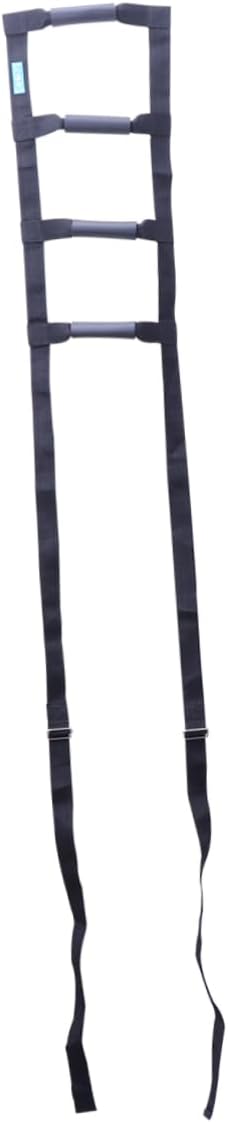 HOODANCOS Sit Up Assist Device Bed Ladder with Durable Webbing and Comfortable Grips