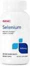 GNC Selenium 200mcg, 200 Tablets - Helps Build Antioxidant Enzymes