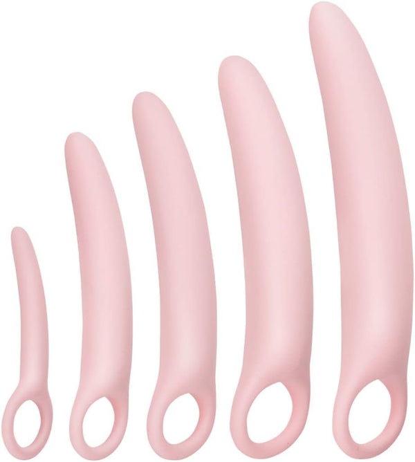 Lyniya 5-Pack Silicone Pelvic Floor Muscle Dilator Trainer Set for Women Large Set