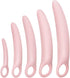 Lyniya 5-Pack Silicone Pelvic Floor Muscle Dilator Trainer Set for Women Large Set