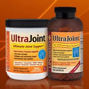 Lindberg Ultra Joint Support Supplement, 210 Capsules, Triple Action Formula