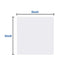 Dental Soft Splint, 5 Sheets 3 mm Thermoforming Material for Vacuum Forming Machine, 5'' x 5'' (Square, White)