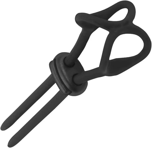 kunenfvk Set Adjustable Ball Stretcher Penis Ring Sex Toys for Men, Silicone Cock Rings for Men Erection Sex Adult