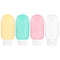 TSA Approved Travel Bottles Set, 4 Pack Portable Leak Proof Refillable Containers for Toiletries