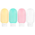 TSA Approved Travel Bottles Set, 4 Pack Portable Leak Proof Refillable Containers for Toiletries