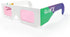 GloFX Color Therapy Paper Glasses - 5 Pack for Chakra & Chromotherapy Light Therapy