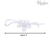 Parcelona French Twist n Clip Hair Barrette - Flower, Bow, and Chain 4" Non Slip Hair Accessories