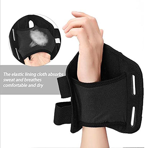 NuCamper Wrist Brace for Carpal Tunnel - Right Left Hand Support with Adjustable Straps for Pain Relief