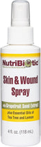 NutriBiotic Skin & Wound Spray with GSE, 4 Fl Oz | Non-Medicated Grapefruit Seed Extract & Essential Oils