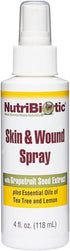 NutriBiotic Skin & Wound Spray with GSE, 4 Fl Oz | Non-Medicated Grapefruit Seed Extract & Essential Oils