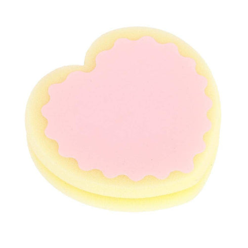 Hair Removal Depilation Sponge - Women Waxing Polishing Buffing Pad for Skin Care (Love)