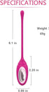 xinXbabe 69g Pelvic Floor Muscle Trainer Kegel Weights Training for Tightening & Strengthen - Beginner to Intermediate