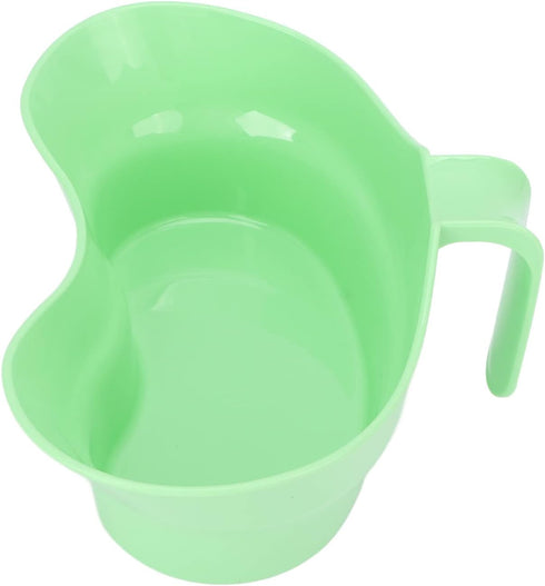 Emesis Basin Bed Mouthwash Cup - Elderly Vomit Basin with Grip Handle for Oral Care and Toothbrushing