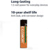 AAA High-Performance LR03 4 Pack 8 Pack 10 Pack 12 Pack 16 Pack 24 Pack 48 Pack 100 Pack AAA High- Alkaline Batteries, 10-Year Shelf Life,for Household,Office Devices and Business (12 Count AAA)