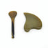 Set i-lan Horn Gua Sha Scraping Board for SPA|Natural Water Buffalo Horn Massage Tools for Body,Face,Foot,Hand,BackNeck