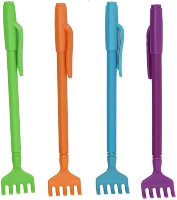 Tnyvm 1Pc Random Color Portable Extendable Telescopic Plastic Back Scratchers Hand Massager Back