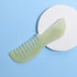 Long Gua Sha Comb, Natural Jade Stone GuaSha Scraping Massage Therapy Tool, Scalp Comb for Head Hair Caring, Meridian