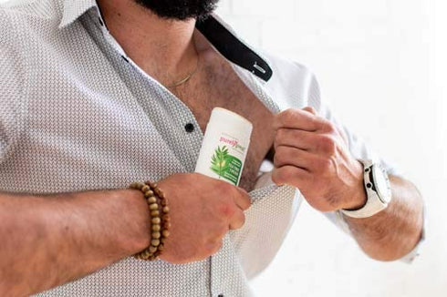 Natural Deodorant Stick - Tea Tree - EWG Verified™ - Vegan, Cruelty Free - No Aluminum, No Parabens